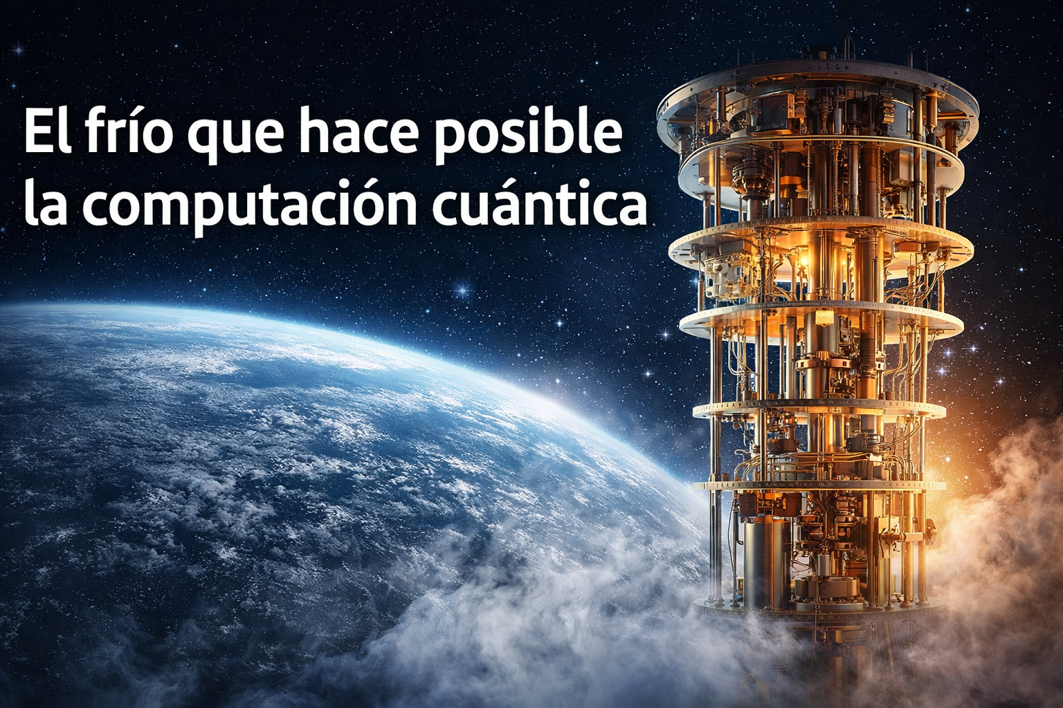 Criogenia en computación cuántica